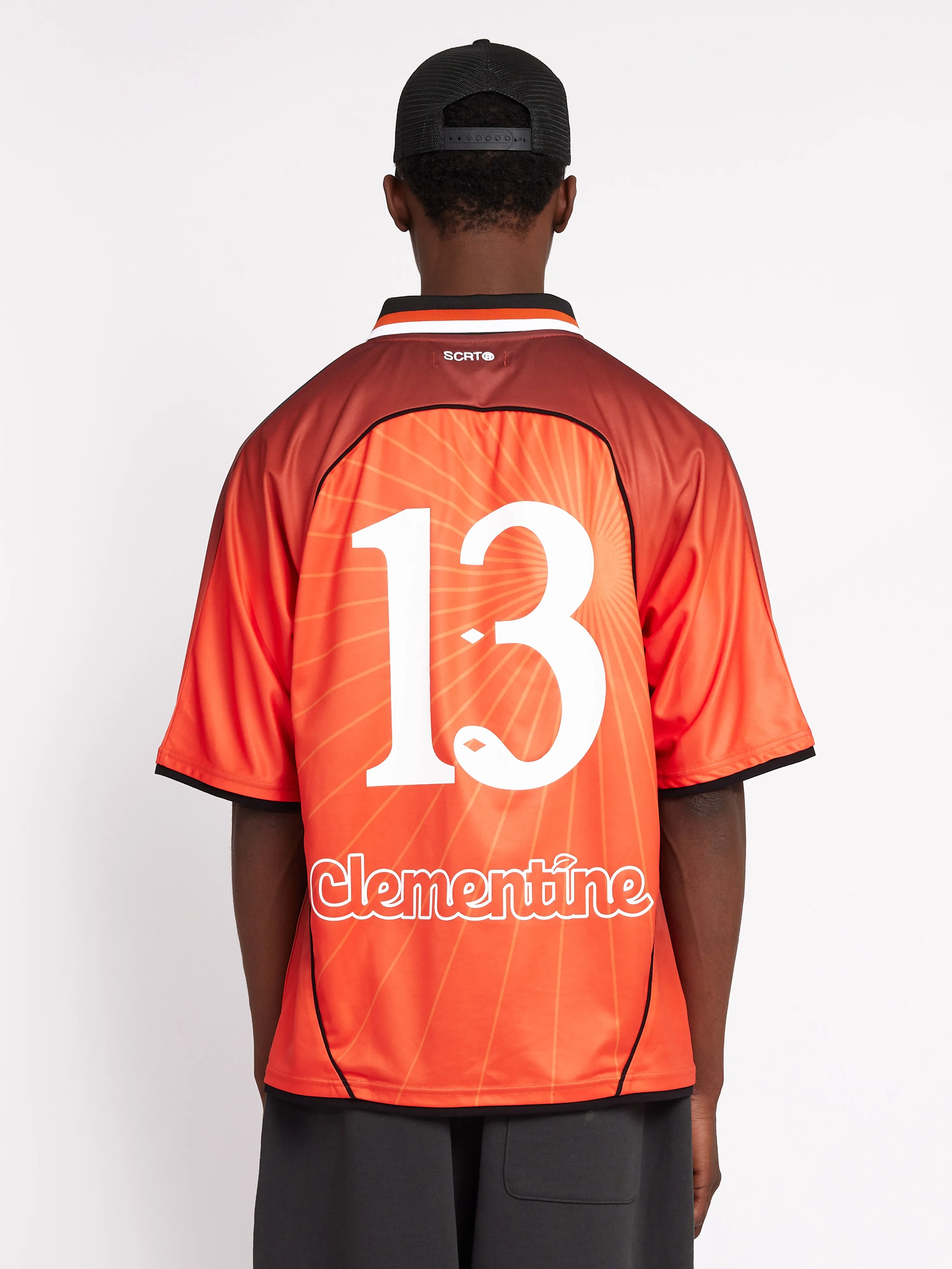 Lacuna® Inc Football Jersey - Clementine sold by SCRT product image thumbnail 5