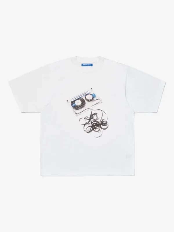 Cassette T-Shirt - White made by SCRT