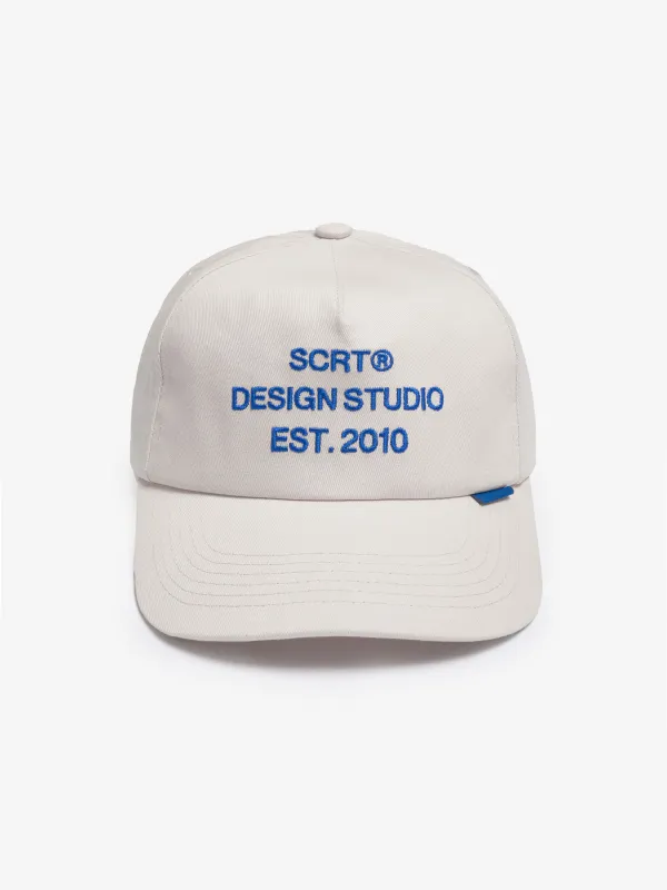 SCRT® Design Studio High Profile Cap - Off White made by SCRT