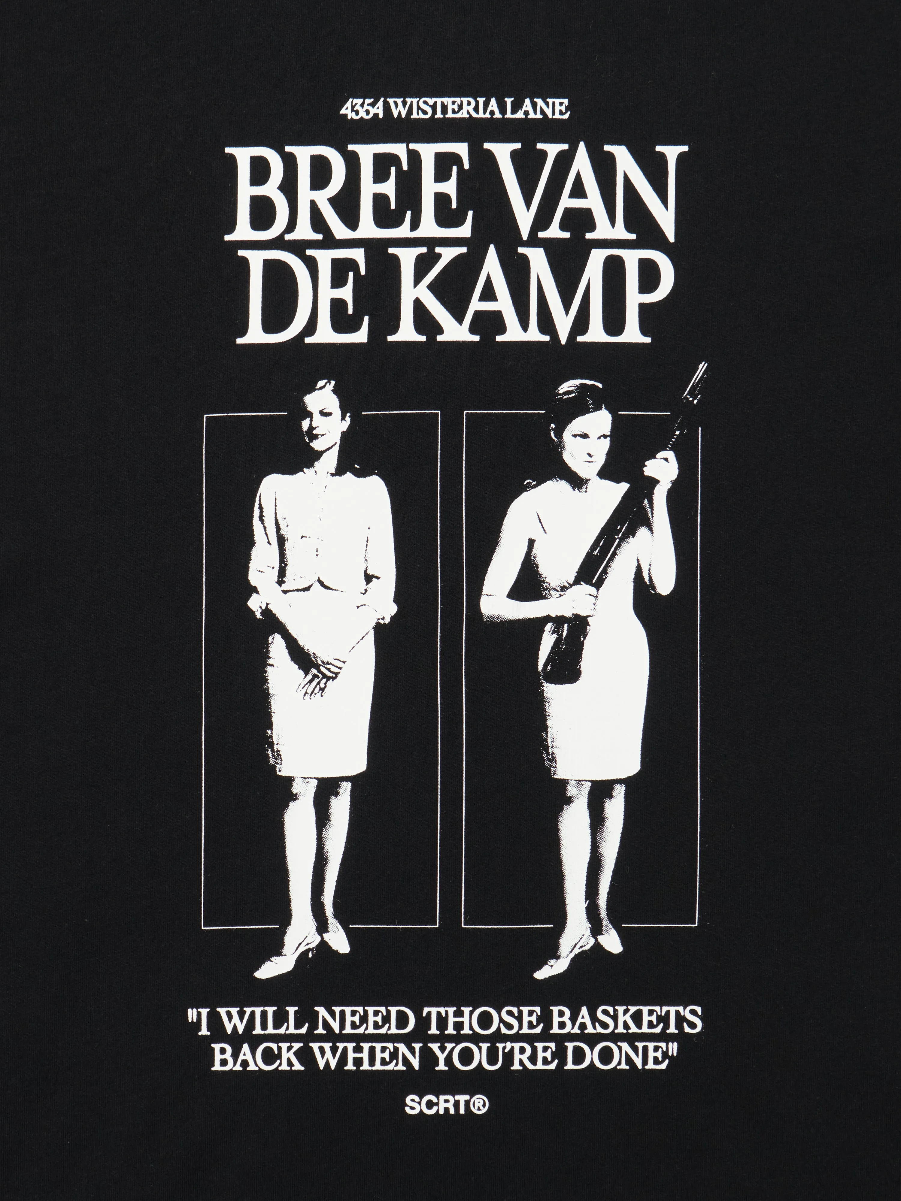 Bree T-Shirt - Black sold by SCRT product image thumbnail 3