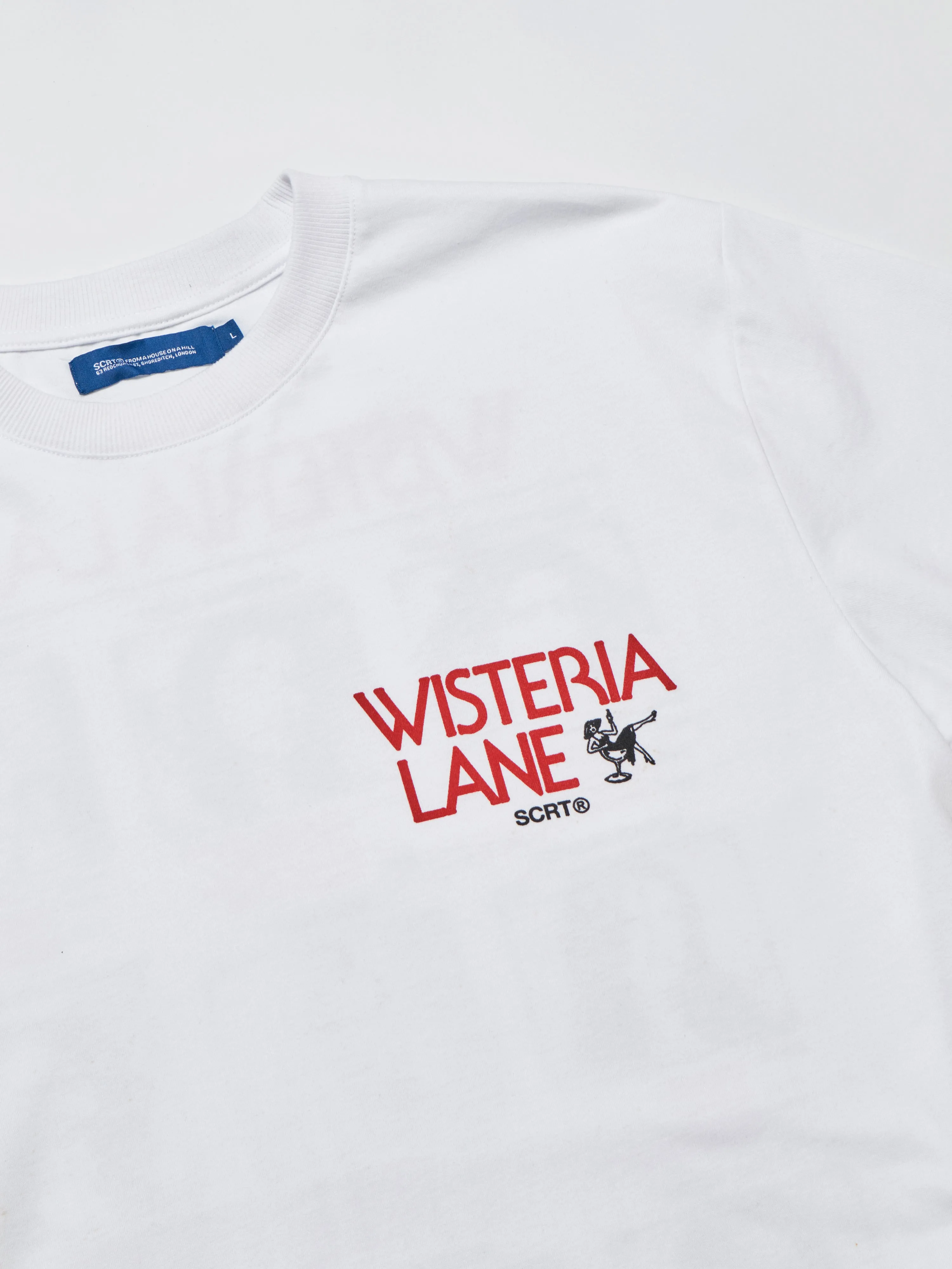 Wisteria T-Shirt - White sold by SCRT product image thumbnail 4