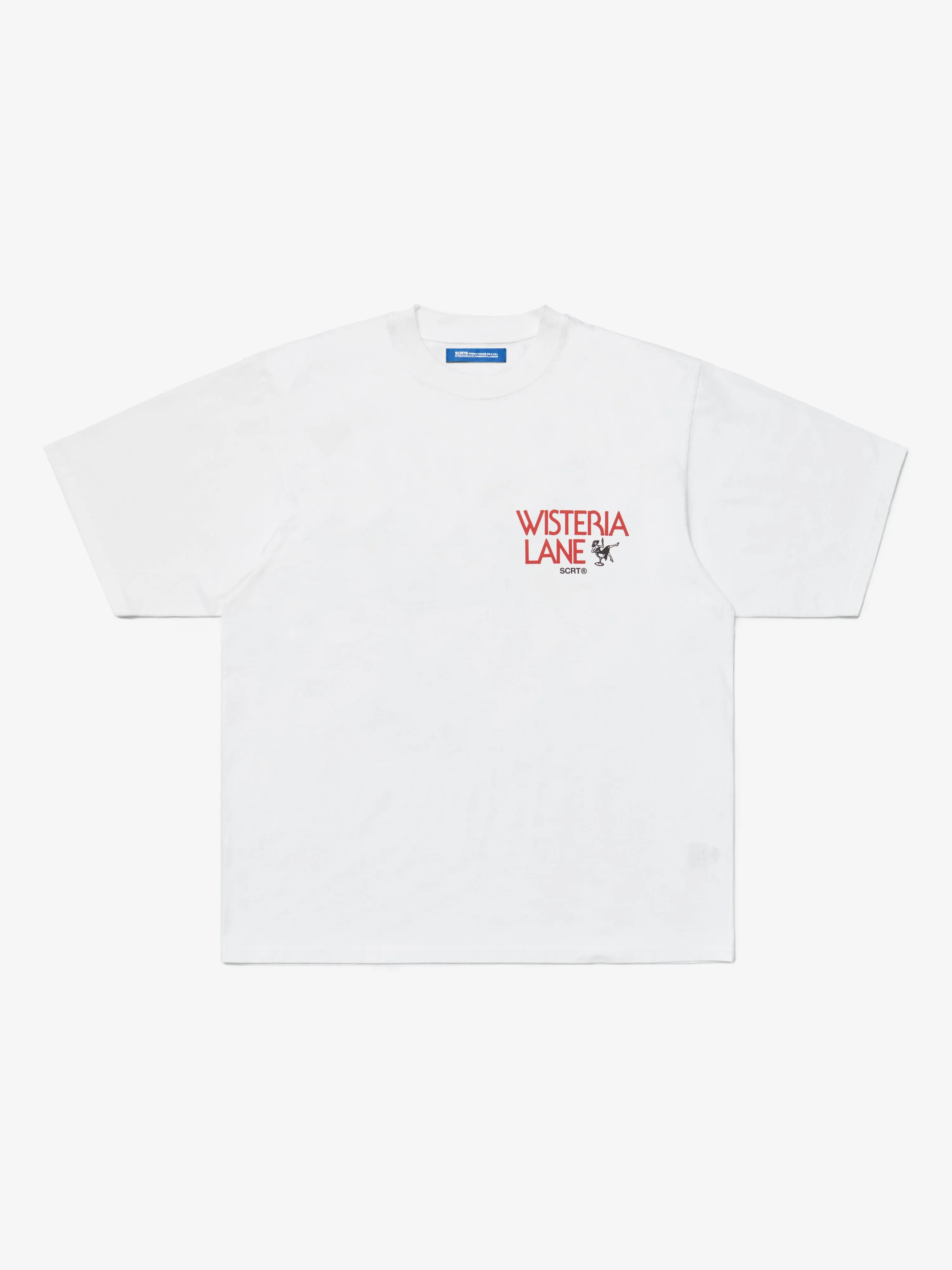 Wisteria T-Shirt - White sold by SCRT