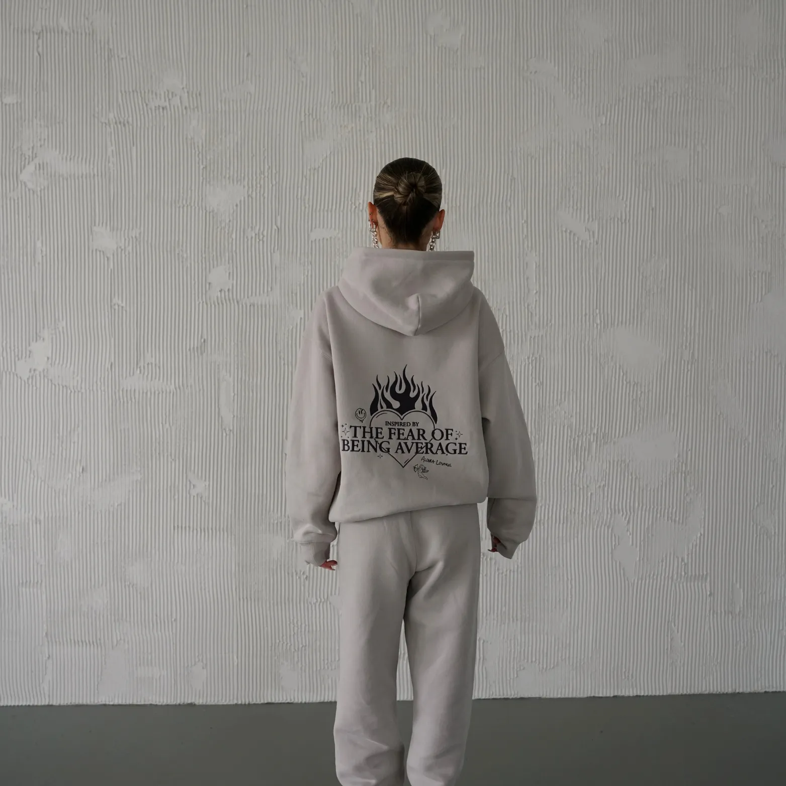 fog oversized ibtfoba hoodie *pre-order sold by Aloura Lounge product image thumbnail 4