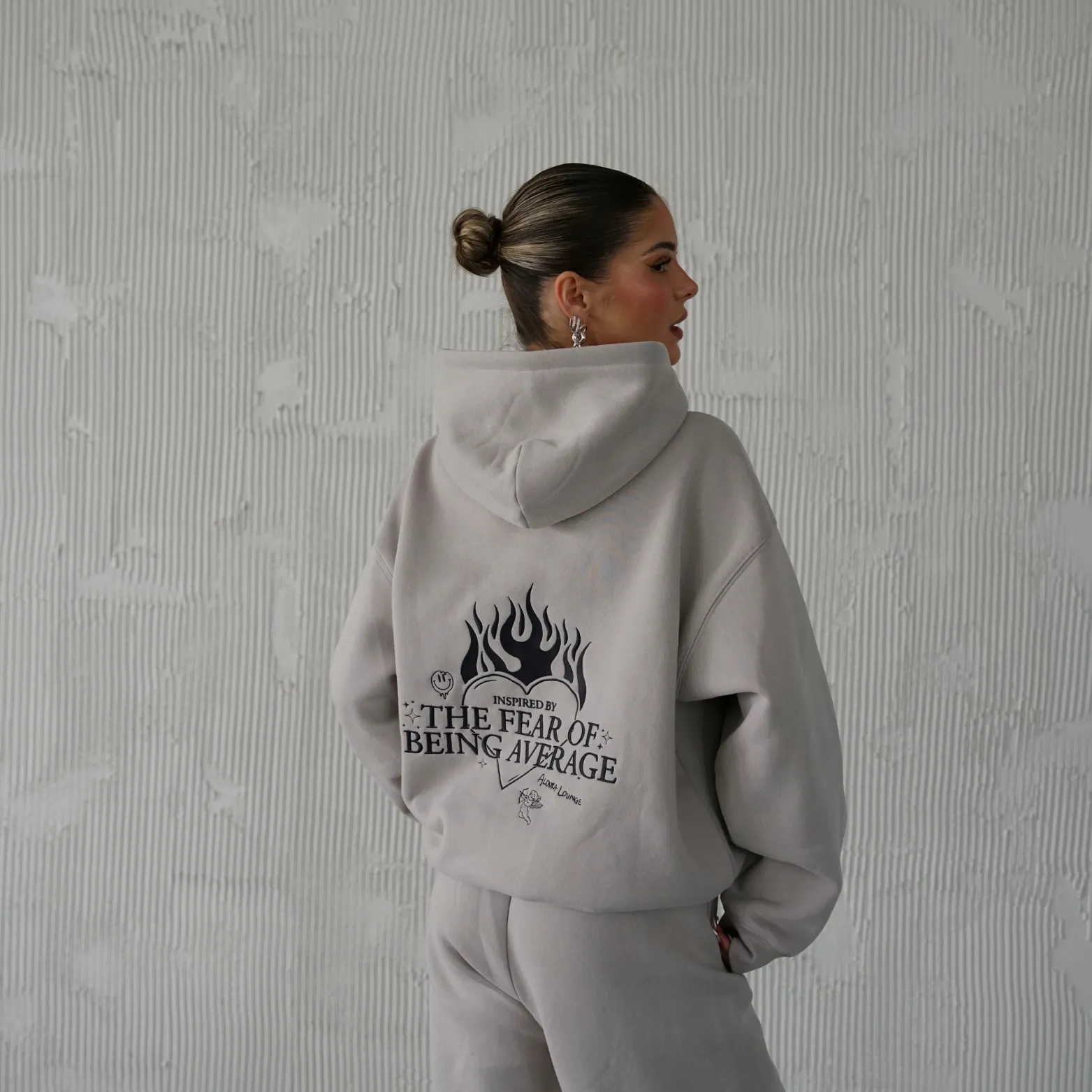 fog oversized ibtfoba hoodie *pre-order sold by Aloura Lounge product image thumbnail 5