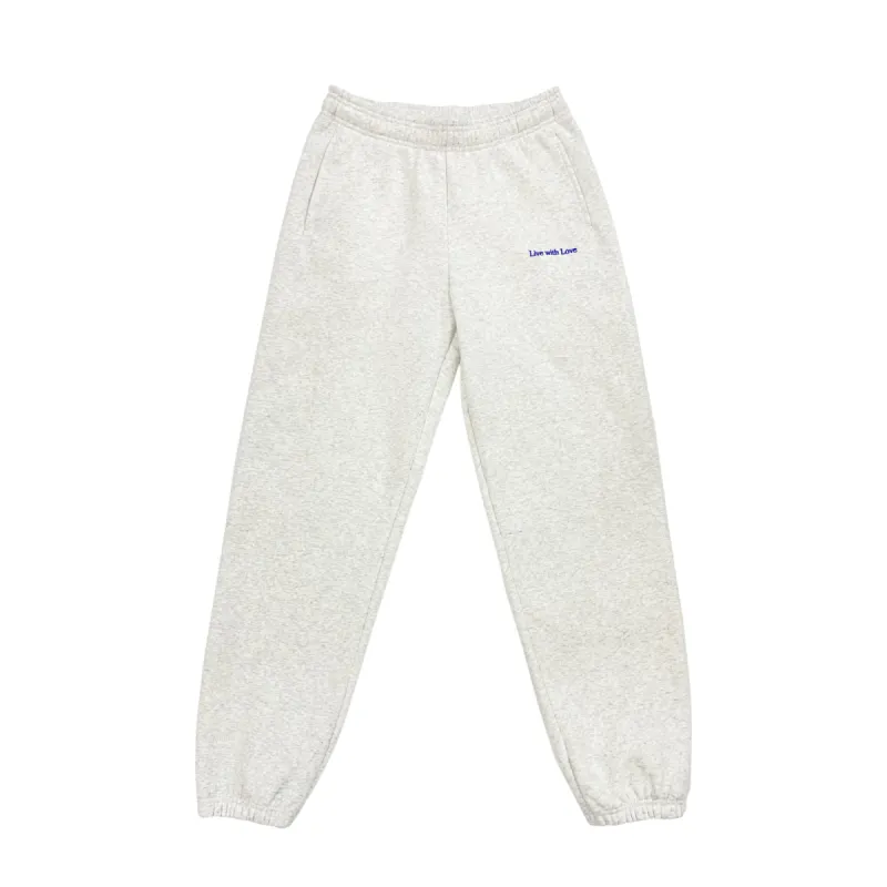 moon tessa x aloura “live with love” ultra cozy sweatpants sold by Aloura Lounge