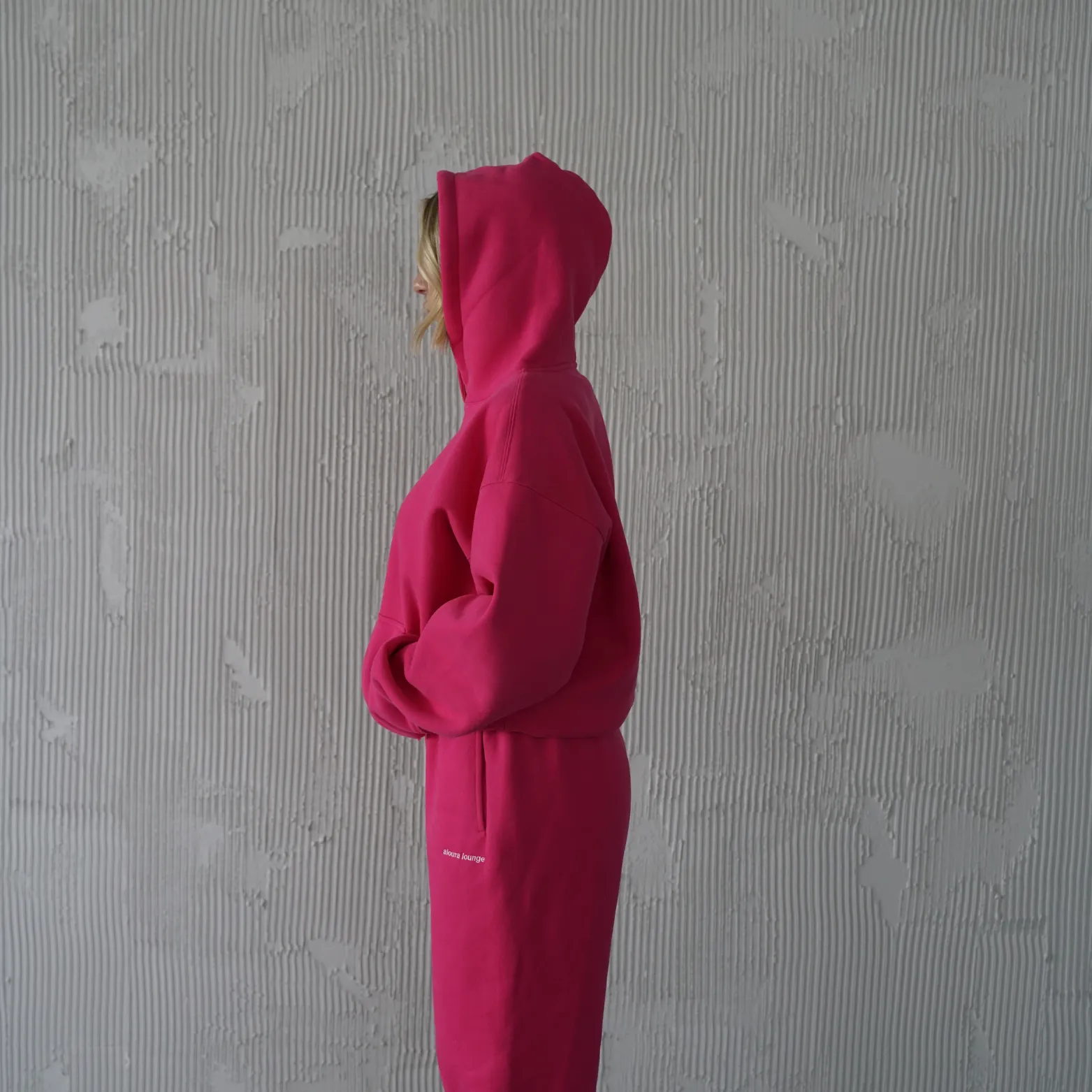 barbie oversized ultra cozy sweatpants sold by Aloura Lounge product image thumbnail 3