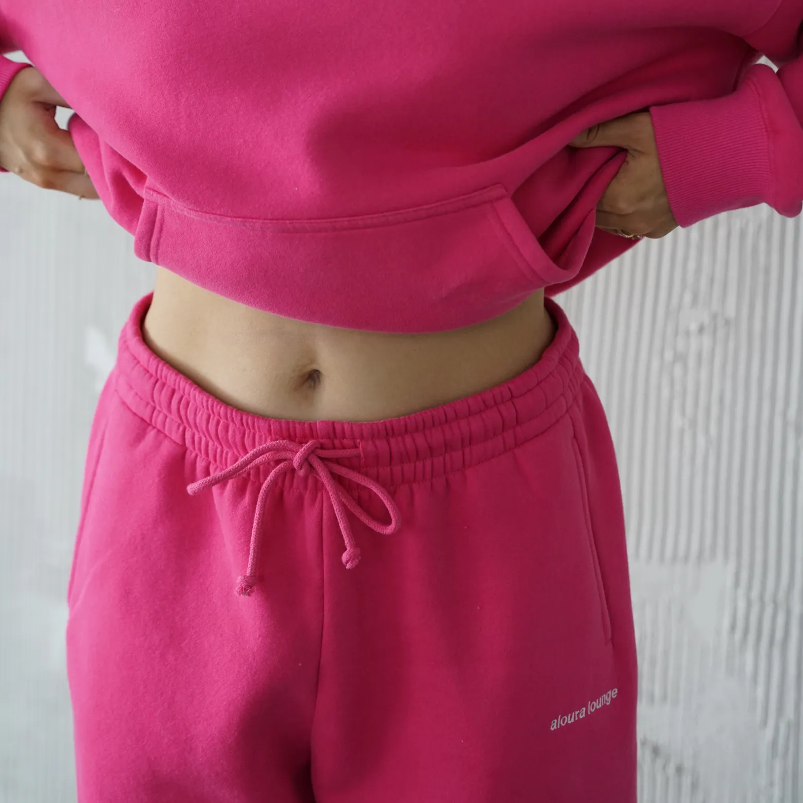 barbie oversized ultra cozy sweatpants sold by Aloura Lounge product image thumbnail 2