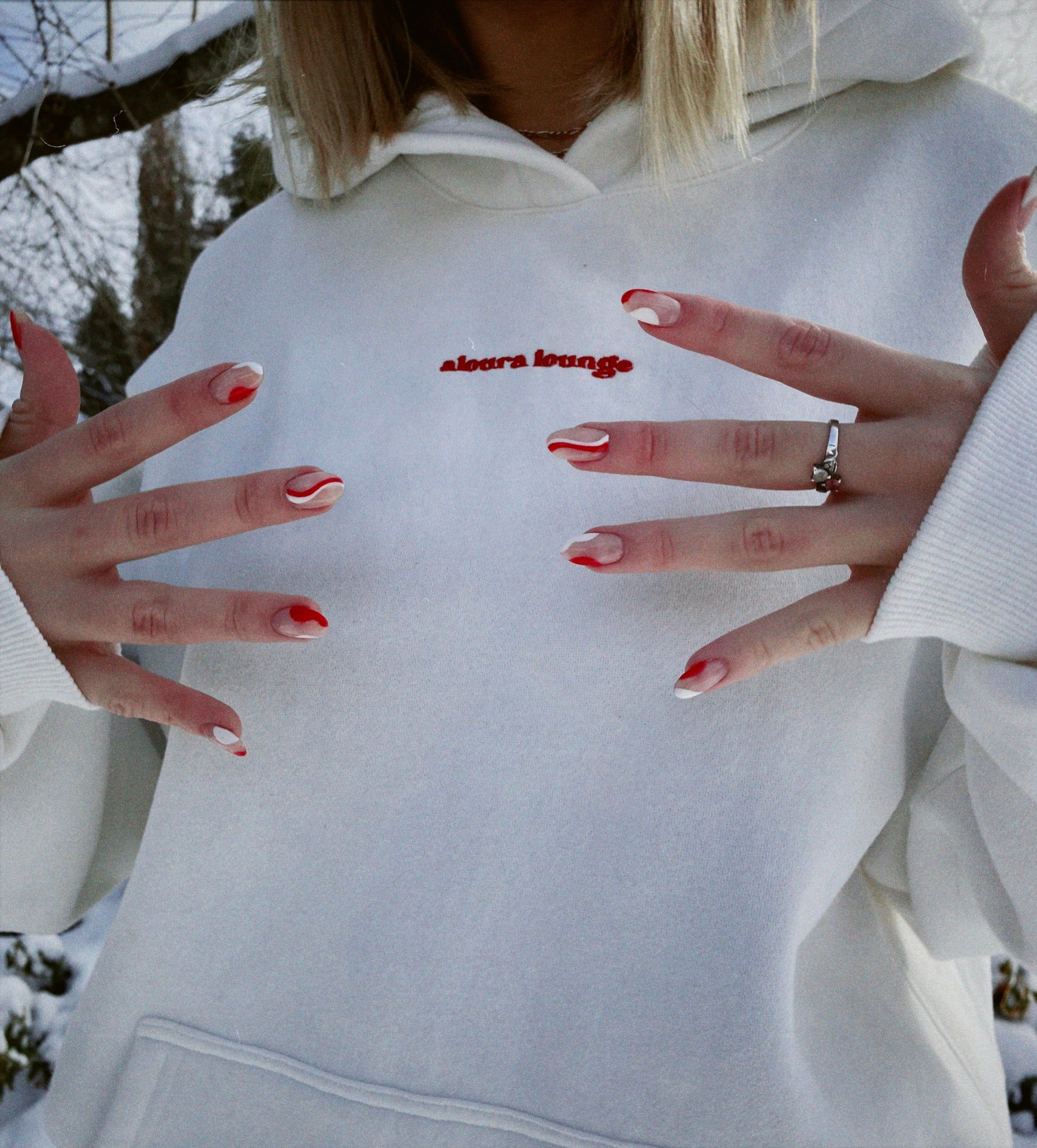 cloud ultra cozy self love baby hoodie sold by Aloura Lounge product image thumbnail 5