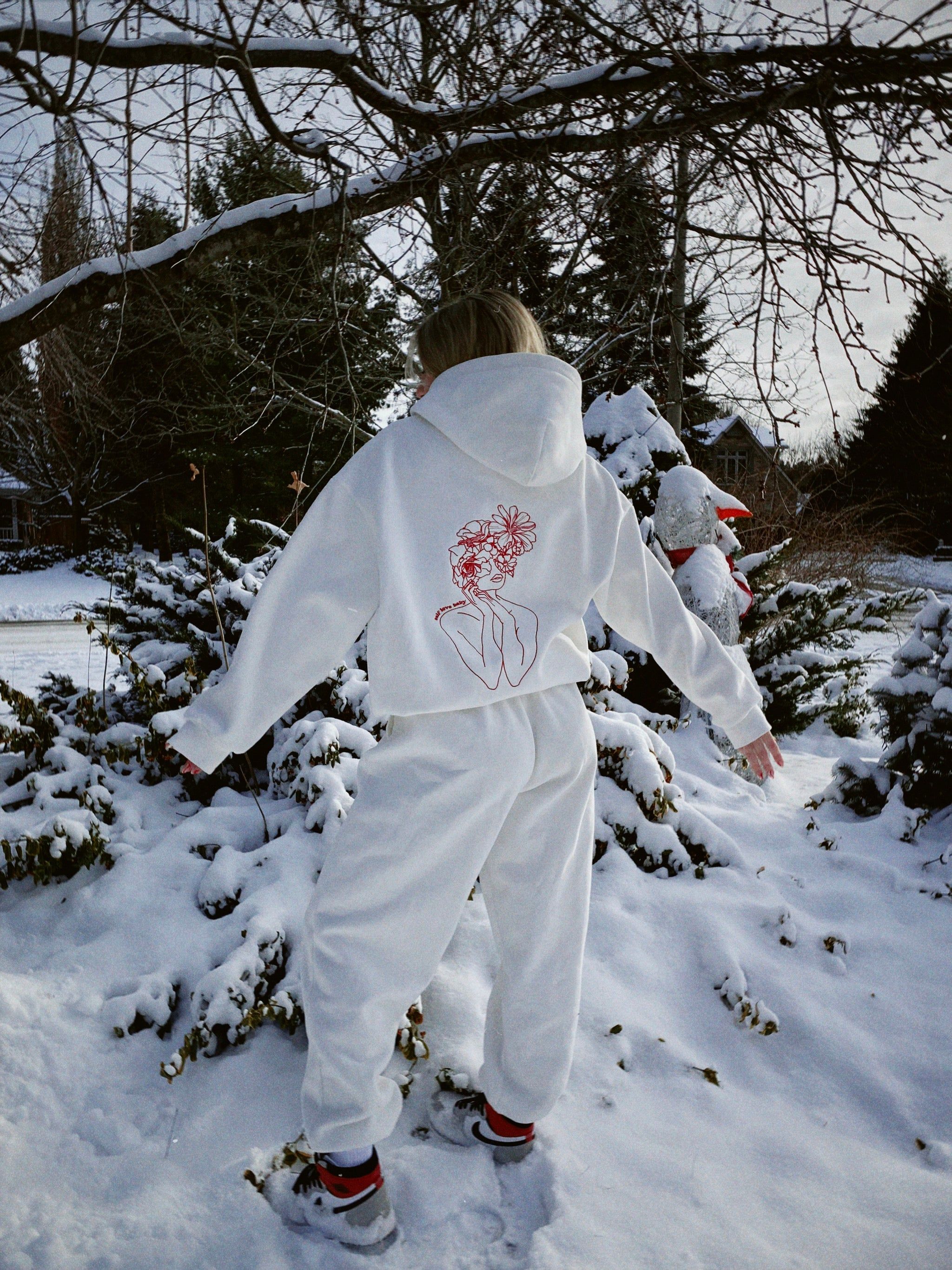 cloud ultra cozy self love baby hoodie sold by Aloura Lounge product image thumbnail 2