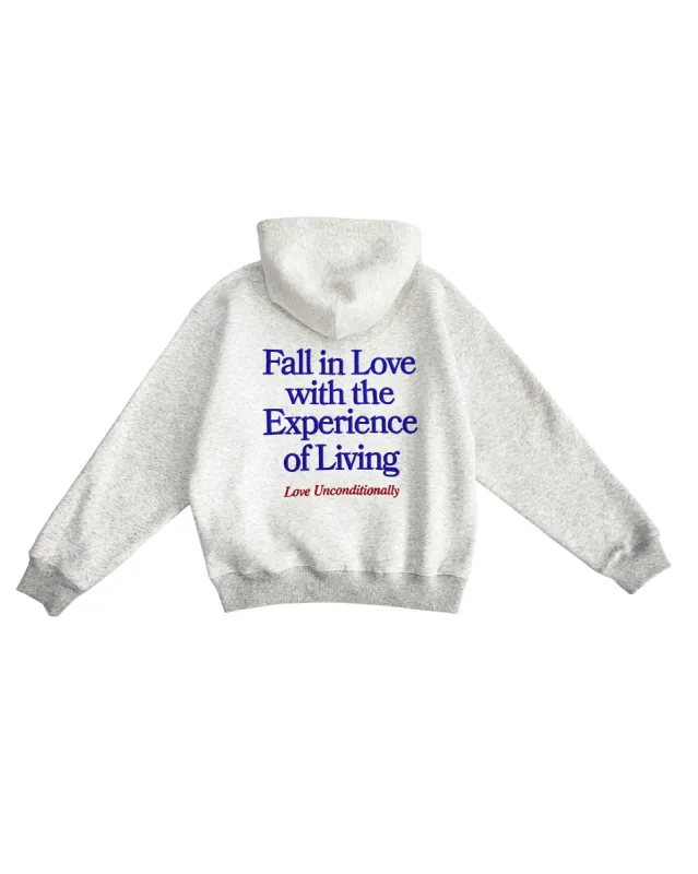 moon tessa x aloura “live with love" ultra cozy hoodie sold by Aloura Lounge