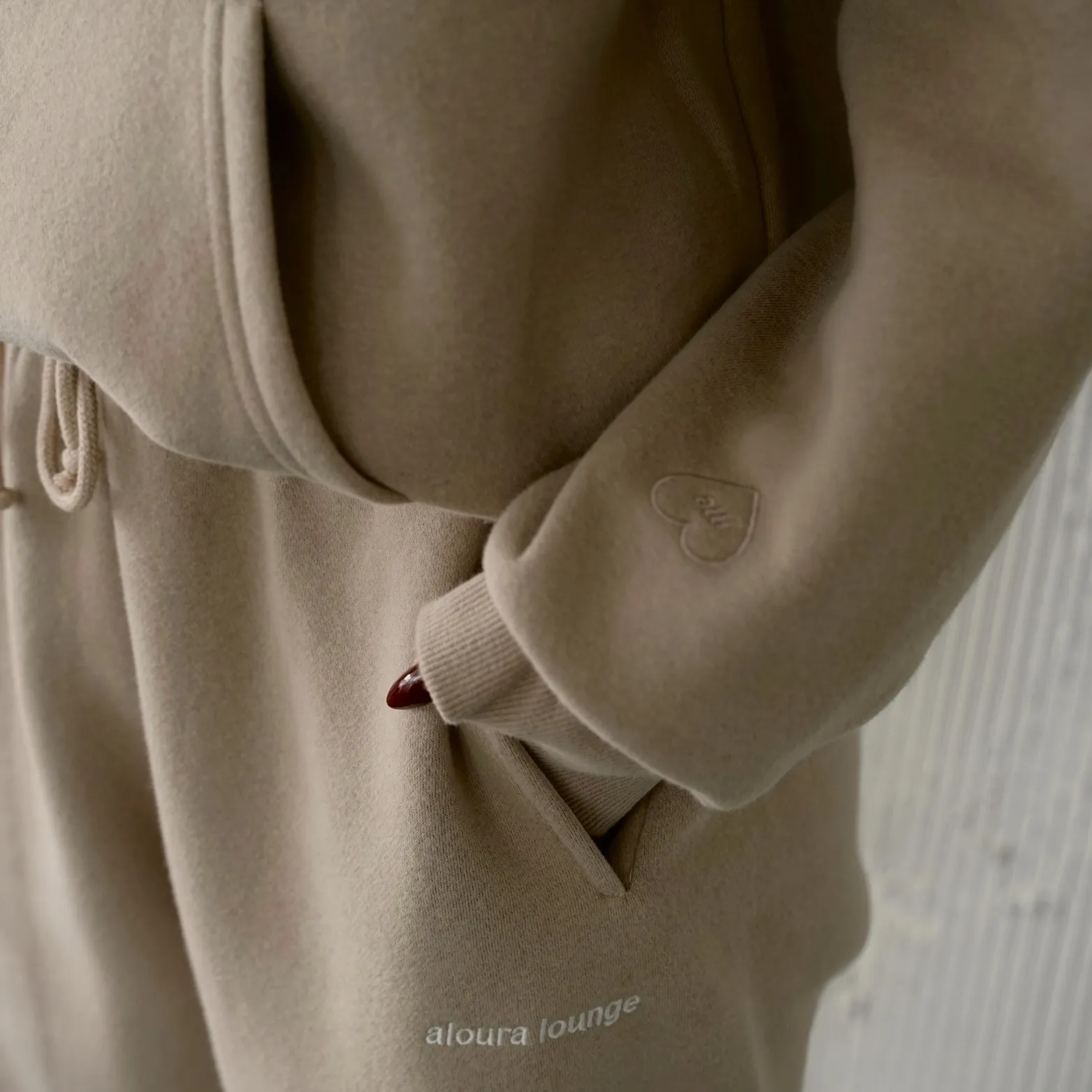 dolce oversized ultra cozy sweatpants sold by Aloura Lounge product image thumbnail 3