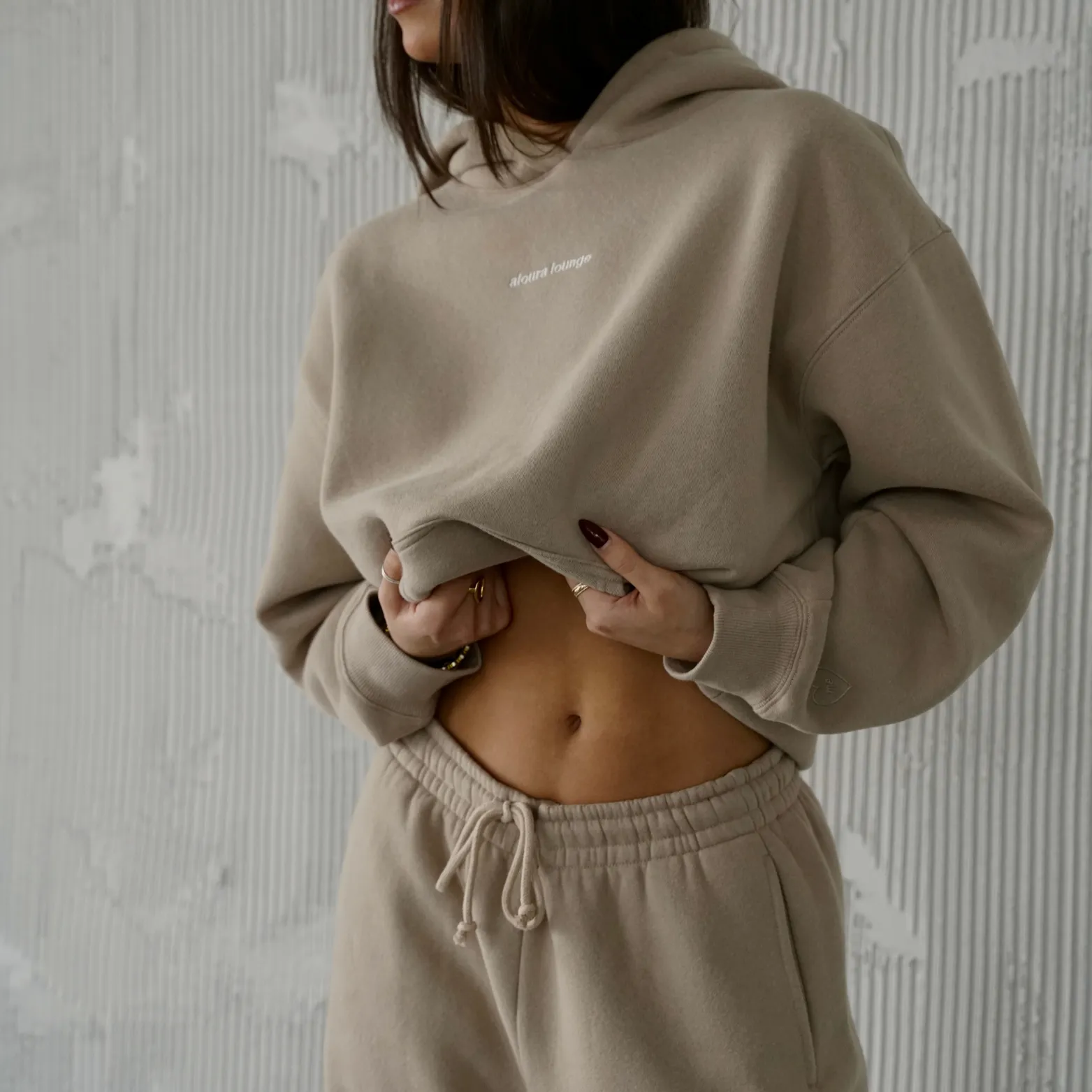 dolce oversized ultra cozy sweatpants sold by Aloura Lounge product image thumbnail 2