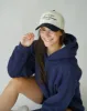 sapphire aloura trucker hat sold by Aloura Lounge