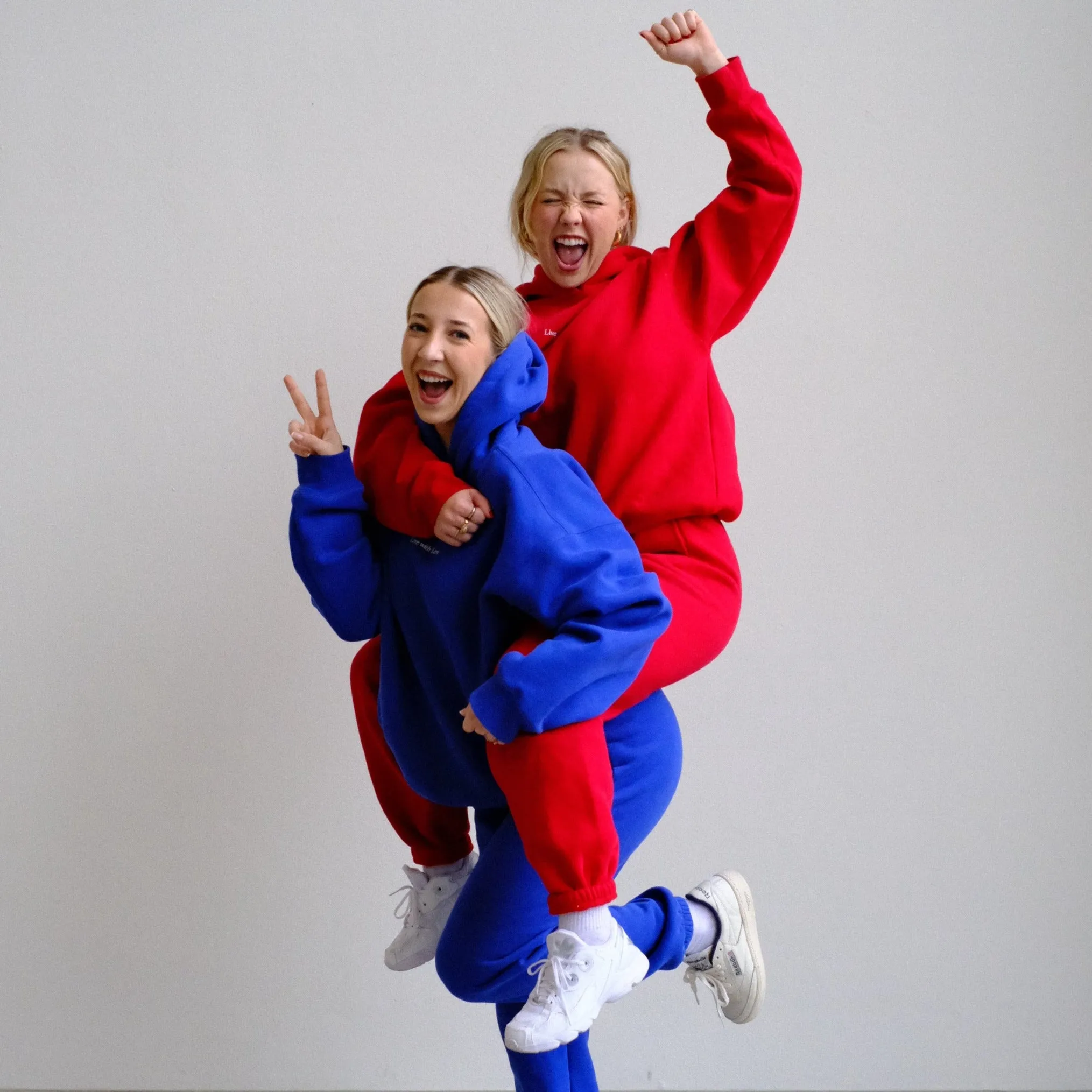 saturn tessa x aloura “live with love" ultra cozy hoodie sold by Aloura Lounge product image thumbnail 3