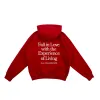 saturn tessa x aloura “live with love" ultra cozy hoodie sold by Aloura Lounge