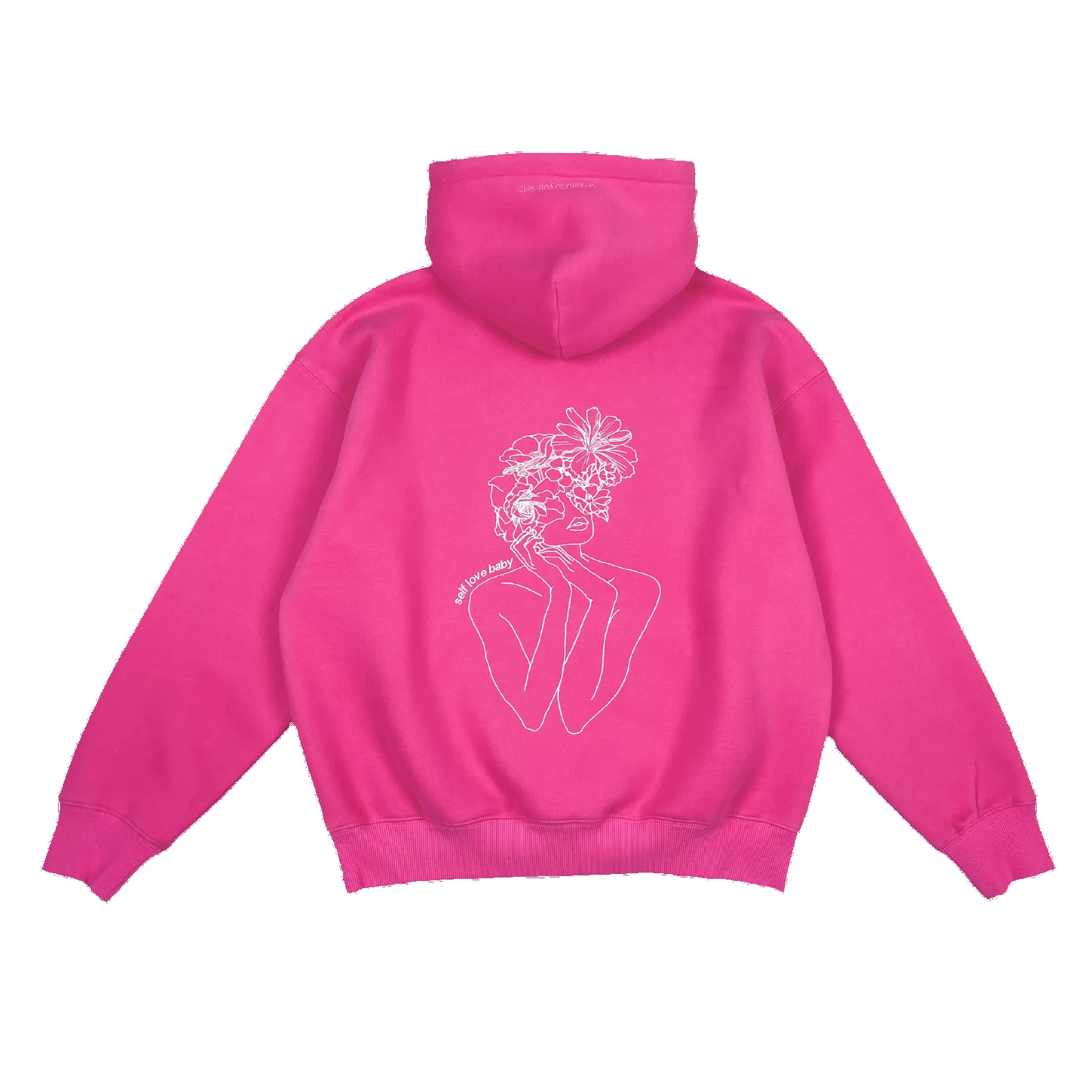 barbie oversized ultra cozy self love hoodie sold by Aloura Lounge