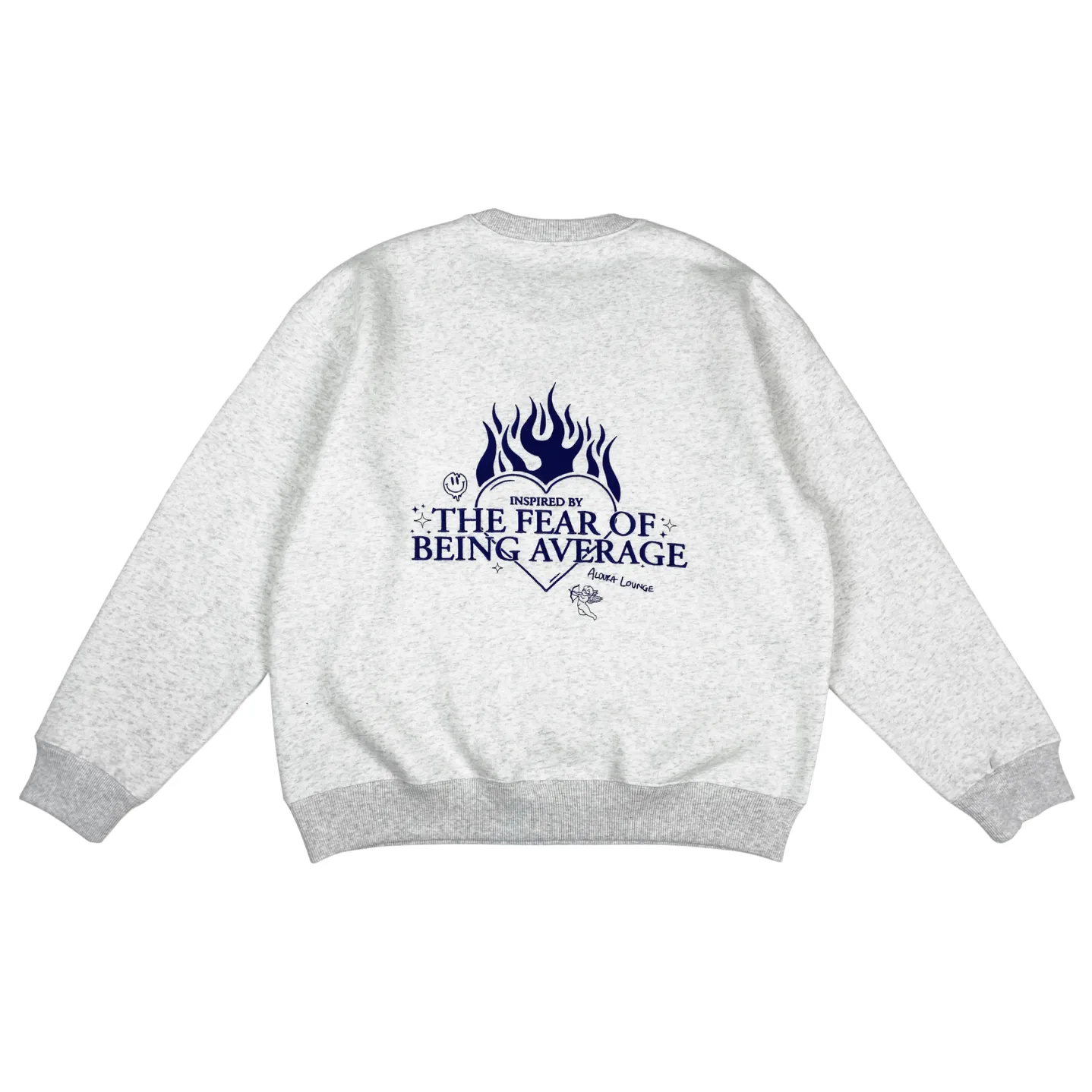 moon oversized ibtfoba crewneck *pre-order sold by Aloura Lounge