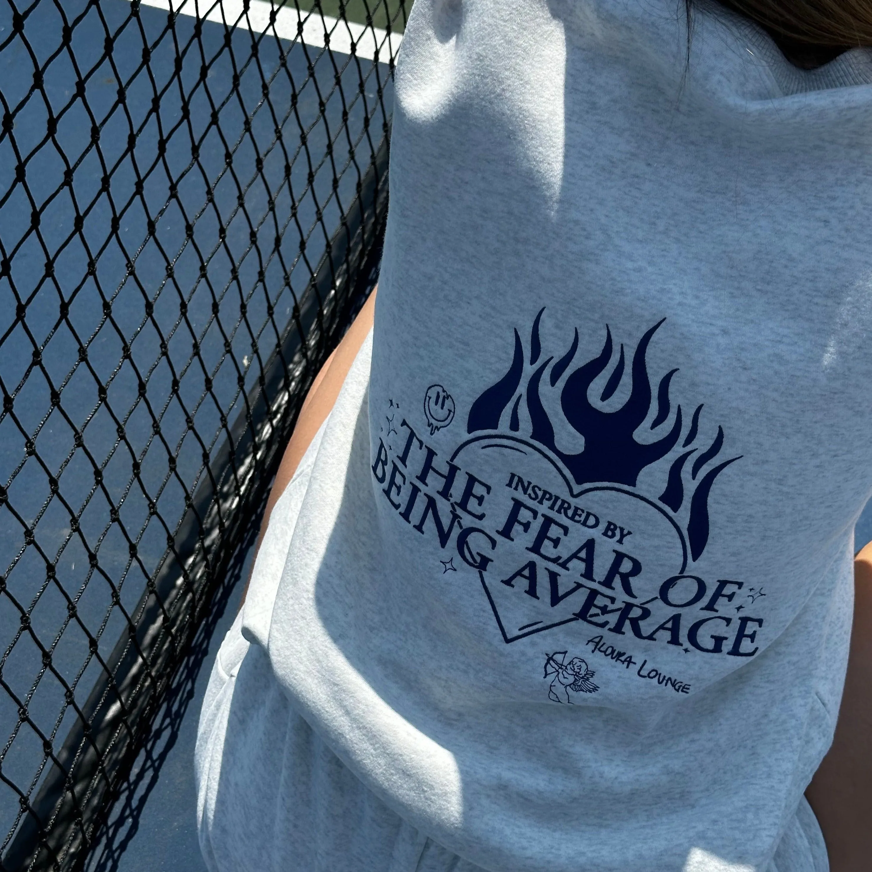 moon oversized ibtfoba crewneck *pre-order sold by Aloura Lounge product image thumbnail 3