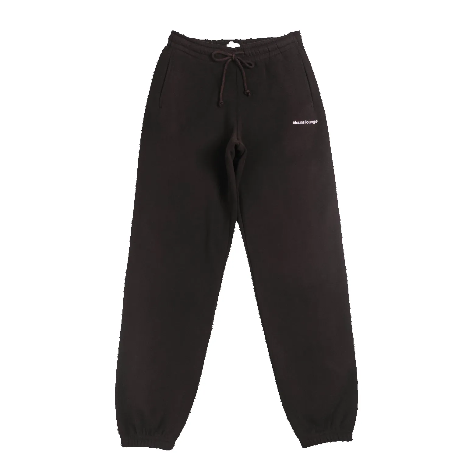 espresso oversized sweatpants *pre-order sold by Aloura Lounge