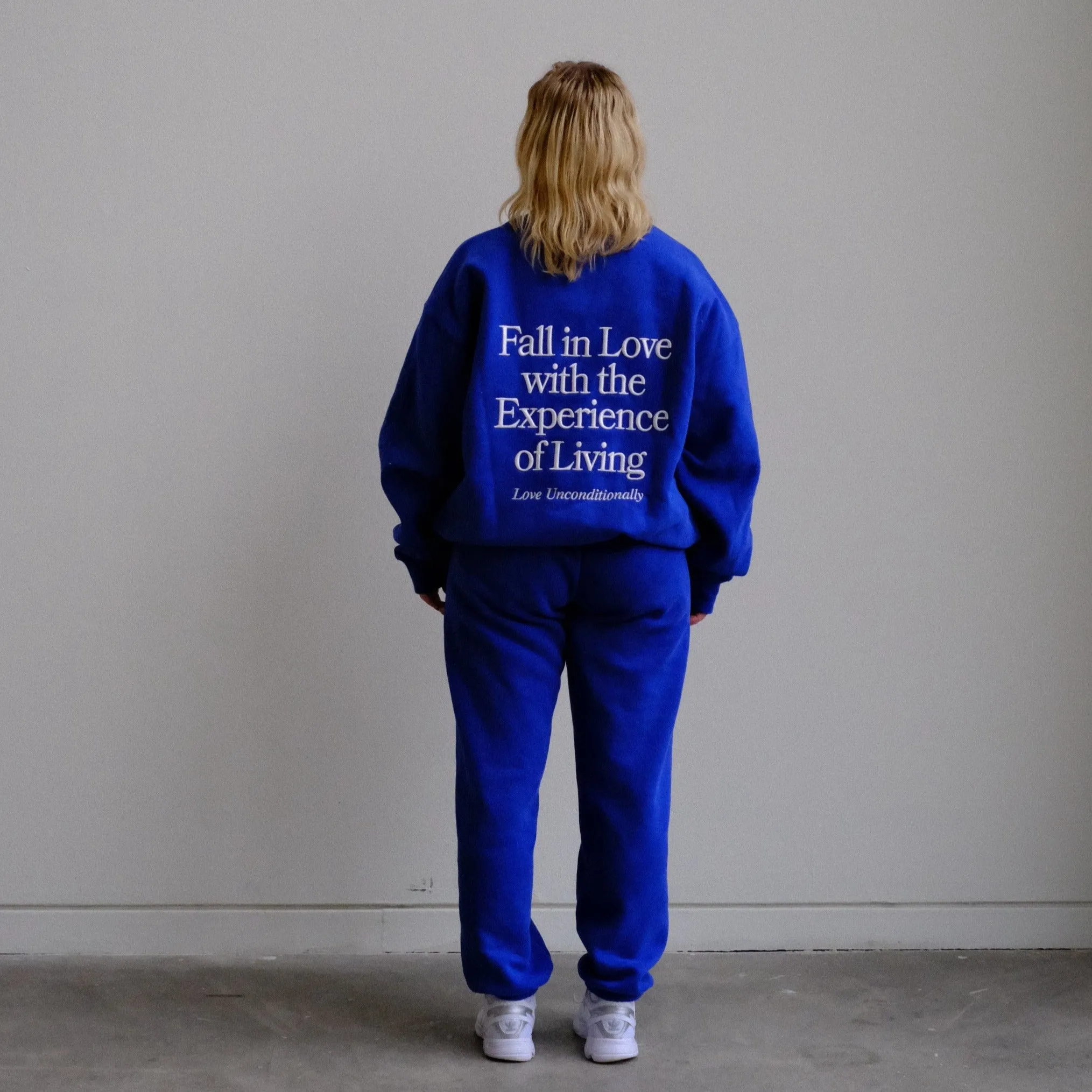 neptune tessa x aloura “live with love" ultra cozy crewneck sold by Aloura Lounge product image thumbnail 2