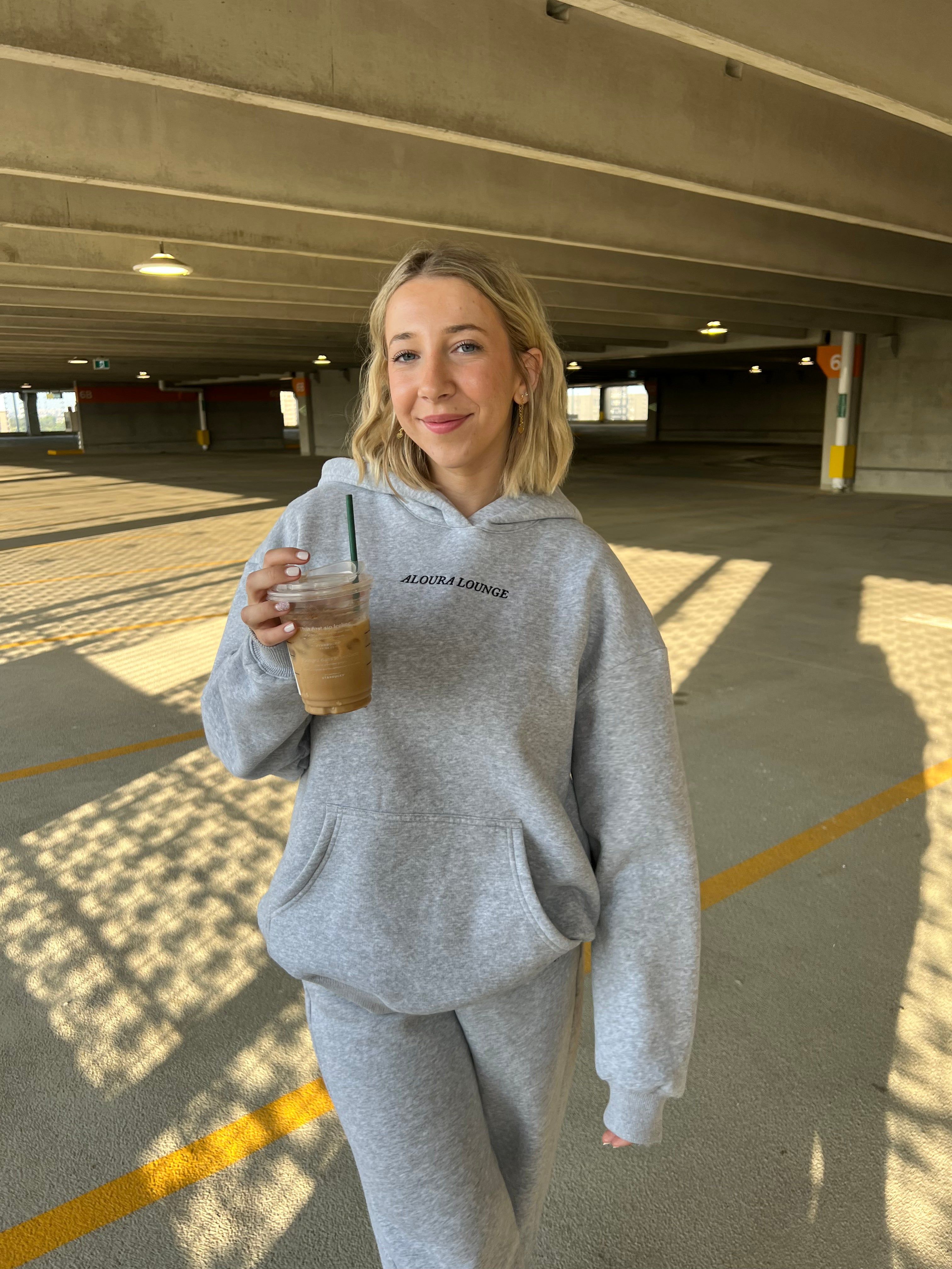 fossil ultra cozy self growth hoodie sold by Aloura Lounge product image thumbnail 5