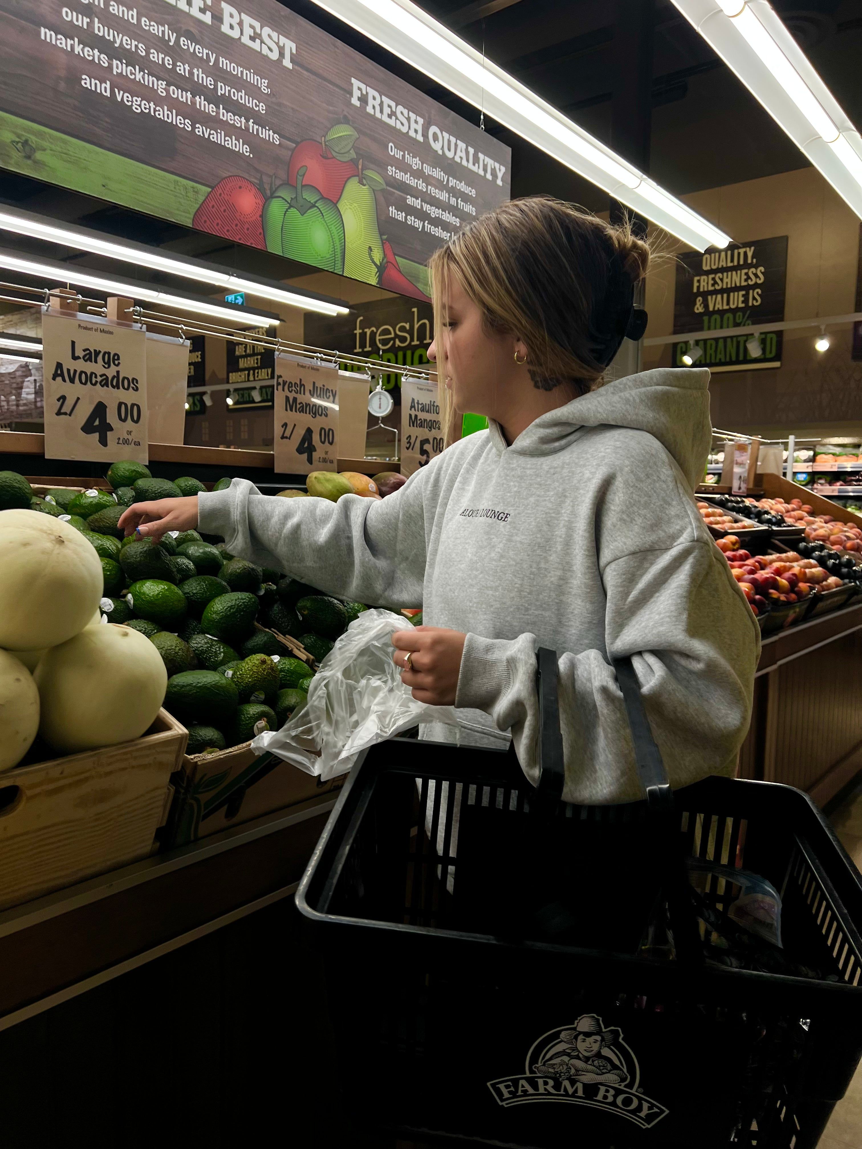 fossil ultra cozy self growth hoodie sold by Aloura Lounge product image thumbnail 4