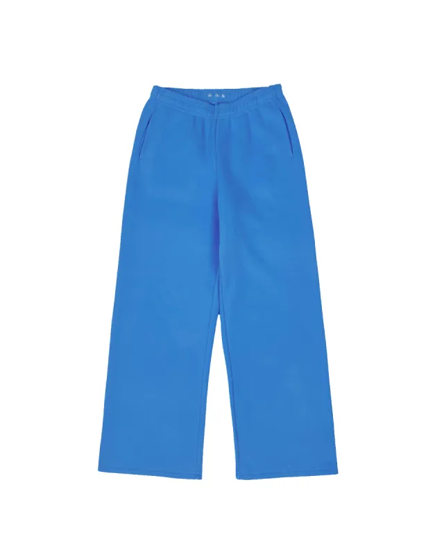 breezy blue wide leg ultra cozy sweatpants sold by Aloura Lounge