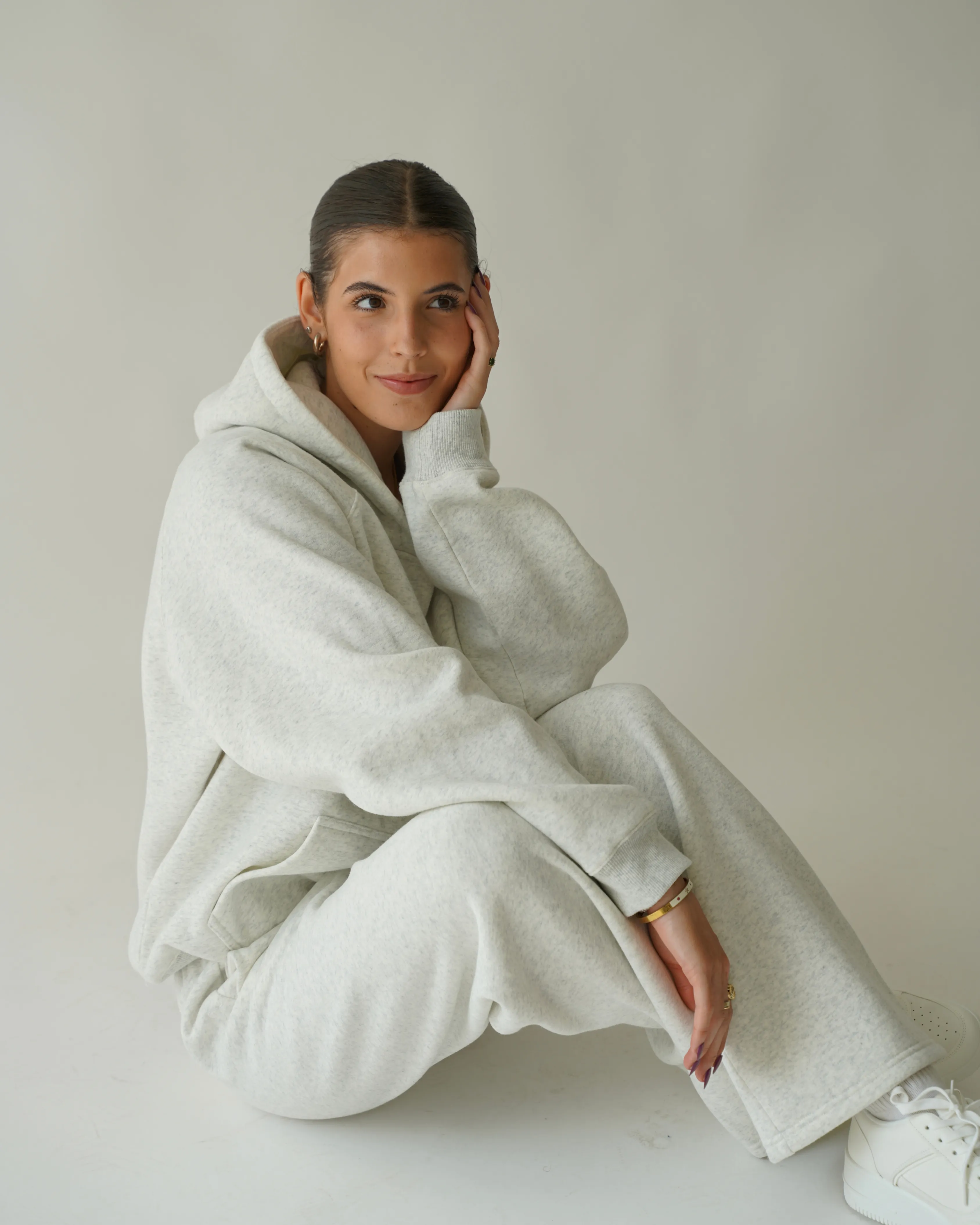 moon oversized wide leg sweatpants *pre-order sold by Aloura Lounge product image thumbnail 4