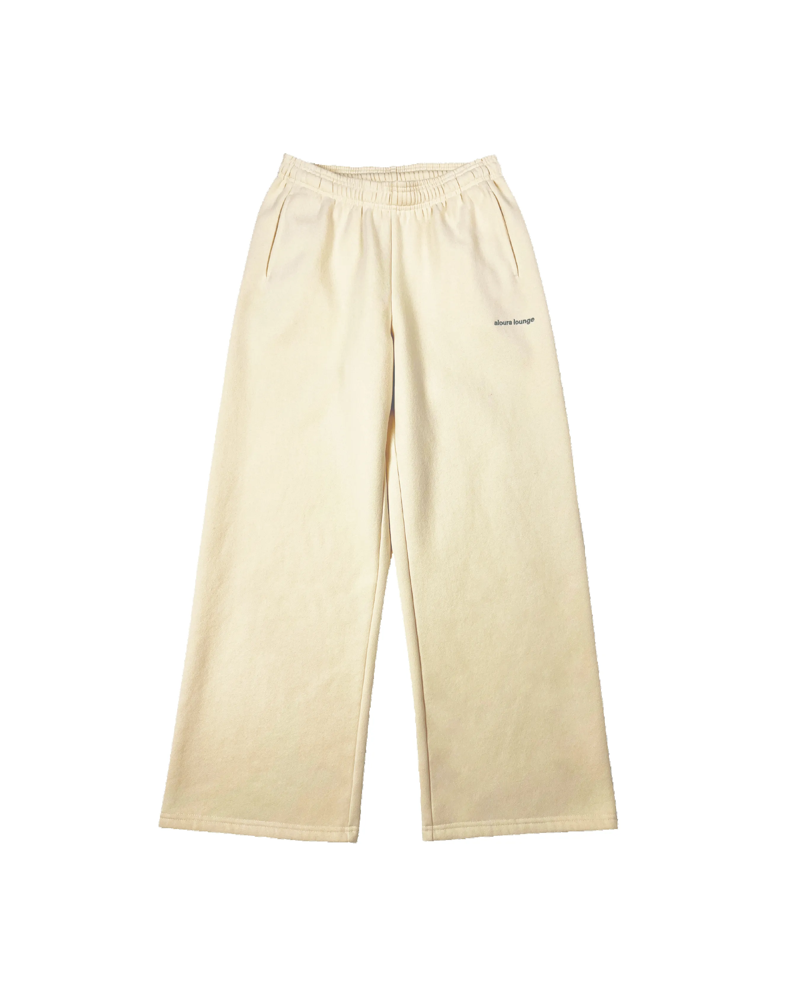 cashew oversized wide leg sweatpants sold by Aloura Lounge