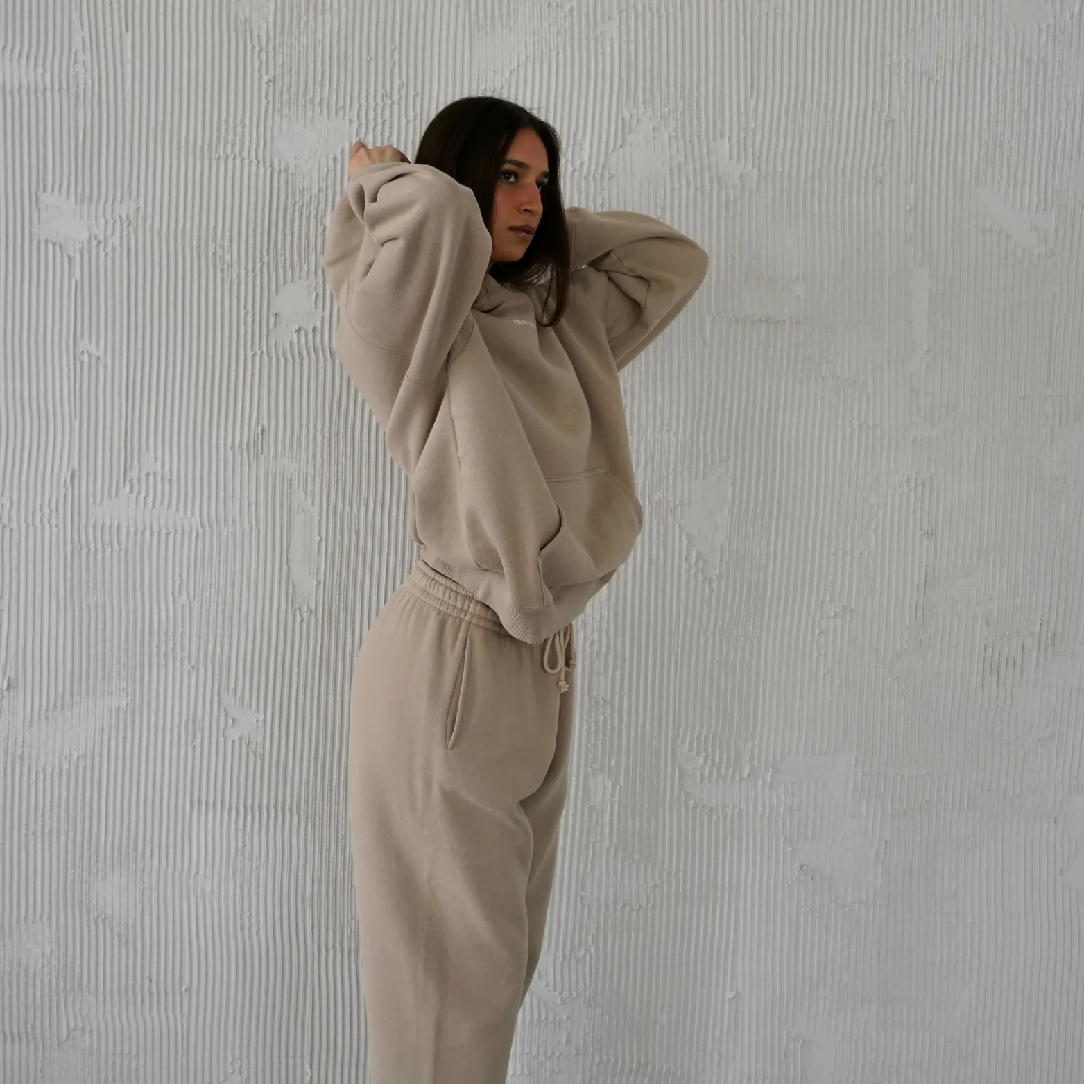 dolce oversized ultra cozy self love hoodie sold by Aloura Lounge product image thumbnail 3