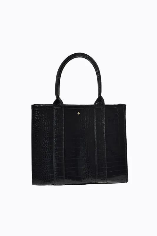 Sera - Black Croc sold by PETA AND JAIN