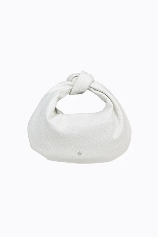 Eve - White Embossed Weave made by PETA AND JAIN