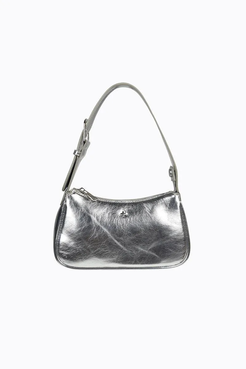 Gabi - Metallic Silver sold by PETA AND JAIN