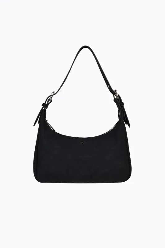 Mara - Black Nubuck sold by PETA AND JAIN