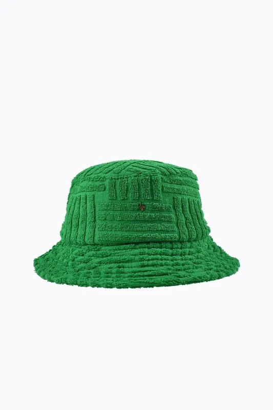 Soleil - Grass Green Towelling sold by PETA AND JAIN