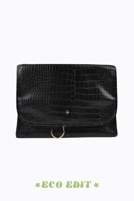 Voyager - Black Croc sold by PETA AND JAIN