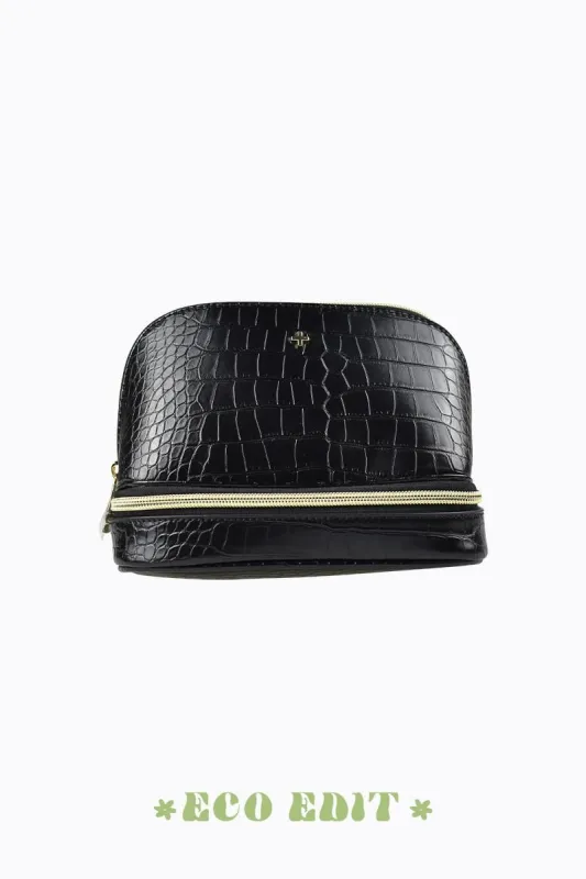 Violette - Black Croc sold by PETA AND JAIN