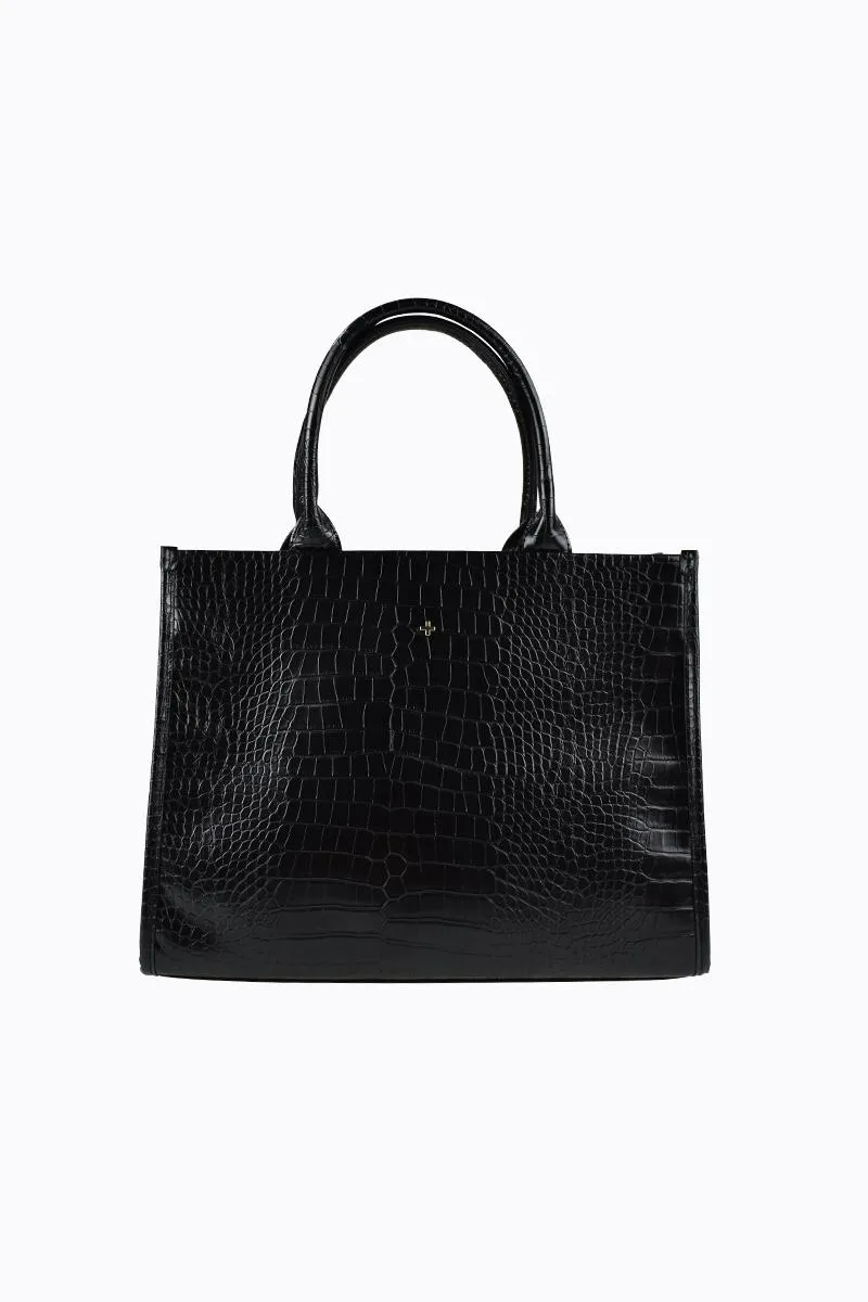 Geri - Black Croc sold by PETA AND JAIN