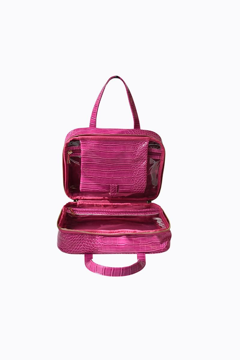 Sutton - Fuchsia Croc sold by PETA AND JAIN product image thumbnail 3