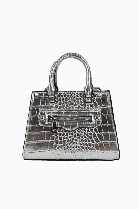 Jaden - Silver Croc sold by PETA AND JAIN