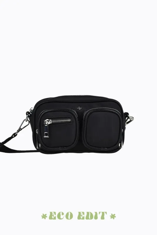 Lala - Black Nylon Silver sold by PETA AND JAIN