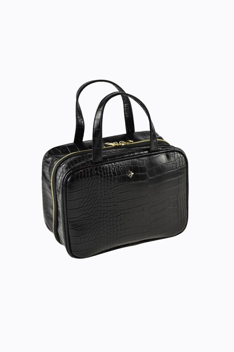Sutton - Black Croc sold by PETA AND JAIN