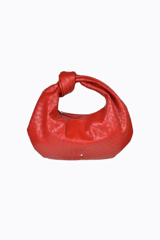 Eve - Red Embossed Weave sold by PETA AND JAIN