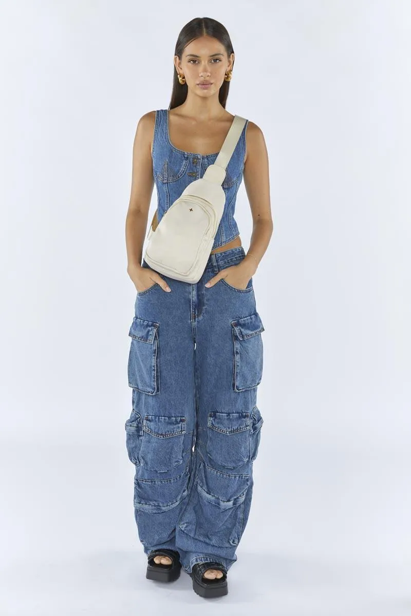 Dayna - Bisque Nylon sold by PETA AND JAIN product image thumbnail 4