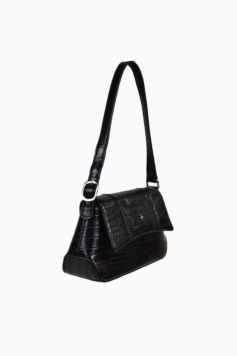Lexy - Black Croc Silver sold by PETA AND JAIN product image thumbnail 2
