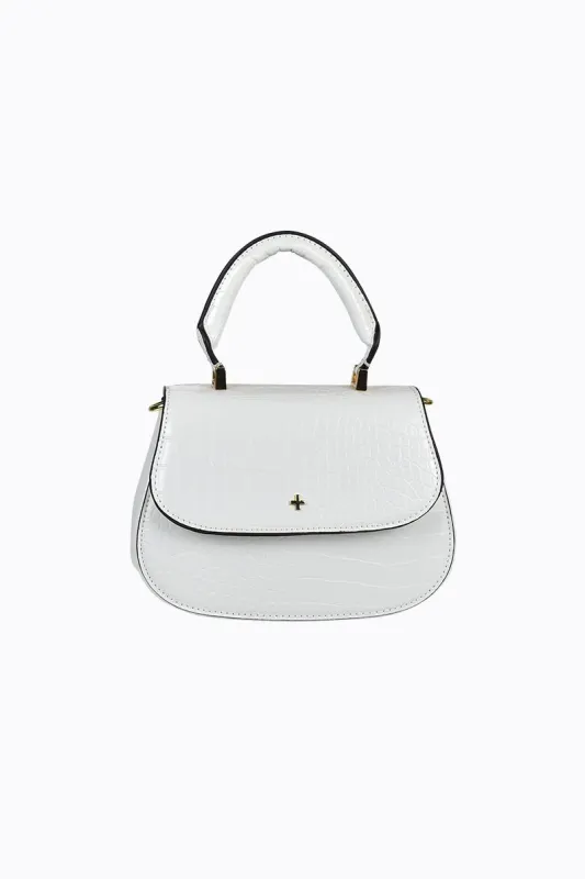 Amalie - White Croc sold by PETA AND JAIN