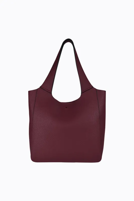 Tayla - Merlot Pebble sold by PETA AND JAIN