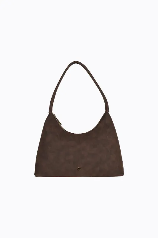 Sweetie - Chocolate Faux Suede made by PETA AND JAIN