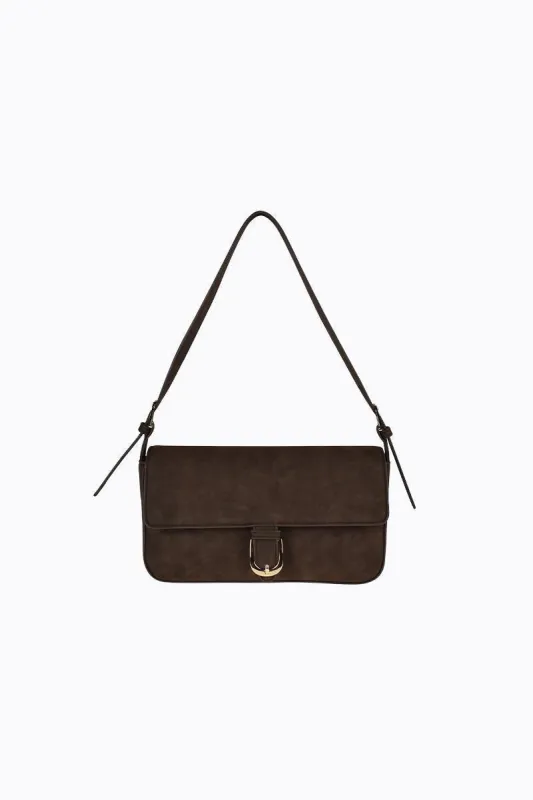 Ginger - Chocolate Faux Suede made by PETA AND JAIN