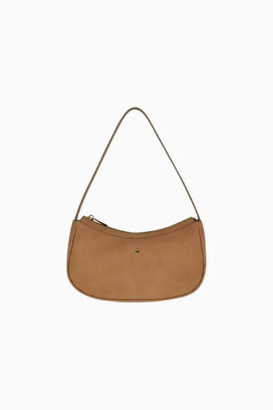 Dixie - Tan Faux Suede made by PETA AND JAIN